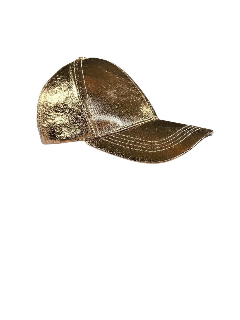 Open Edit Metallic Gold Baseball Cap - Picture 4 of 6